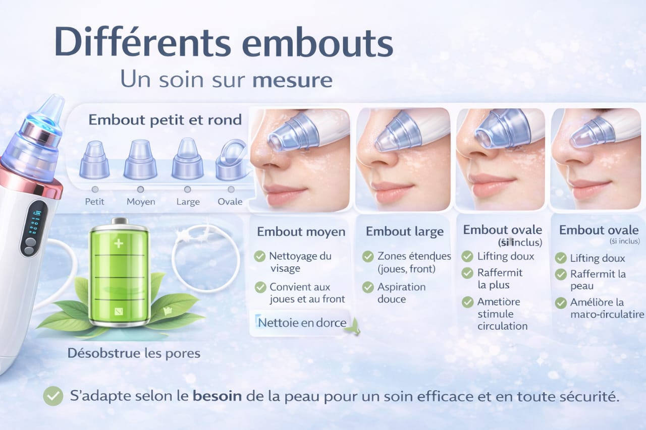 Aspirateur de taches noirs