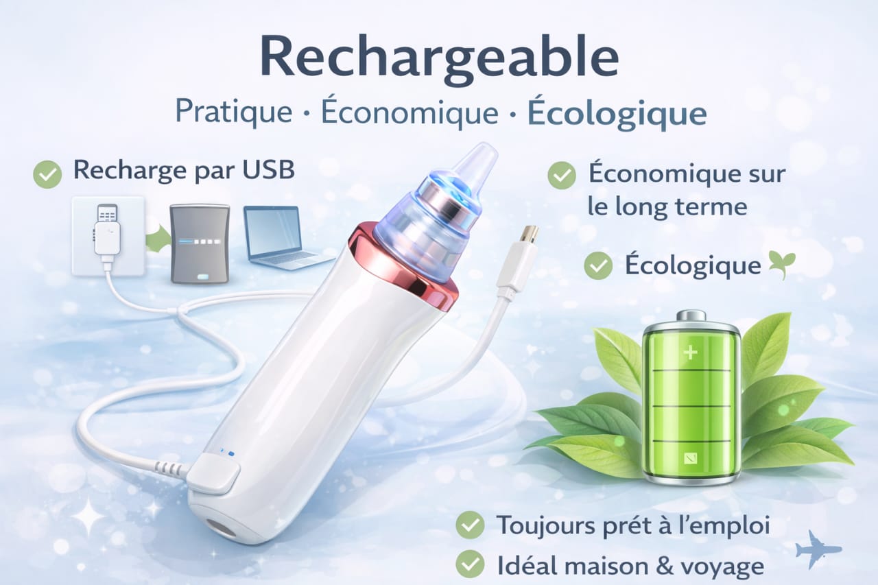 Aspirateur de taches noirs