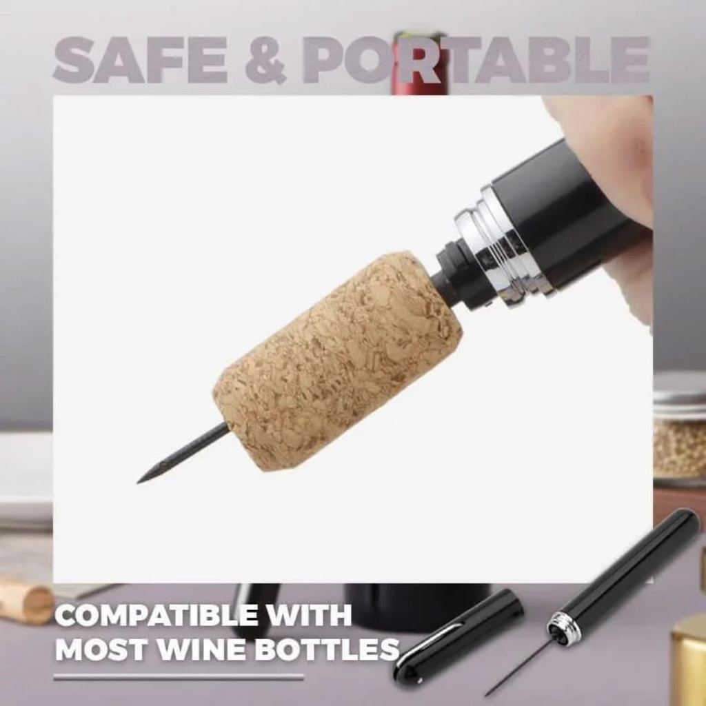 Tire-Bouchon, ouvre-bouteille de vin à Pression d'air avec pompe